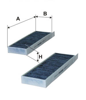 FILTRON FILTR KABINOWY K 1227A-2X