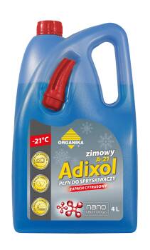 ORGANIKA ADIXOL -21 PŁYN DO SPRYSKIWACZY ZIMOWY 4L 