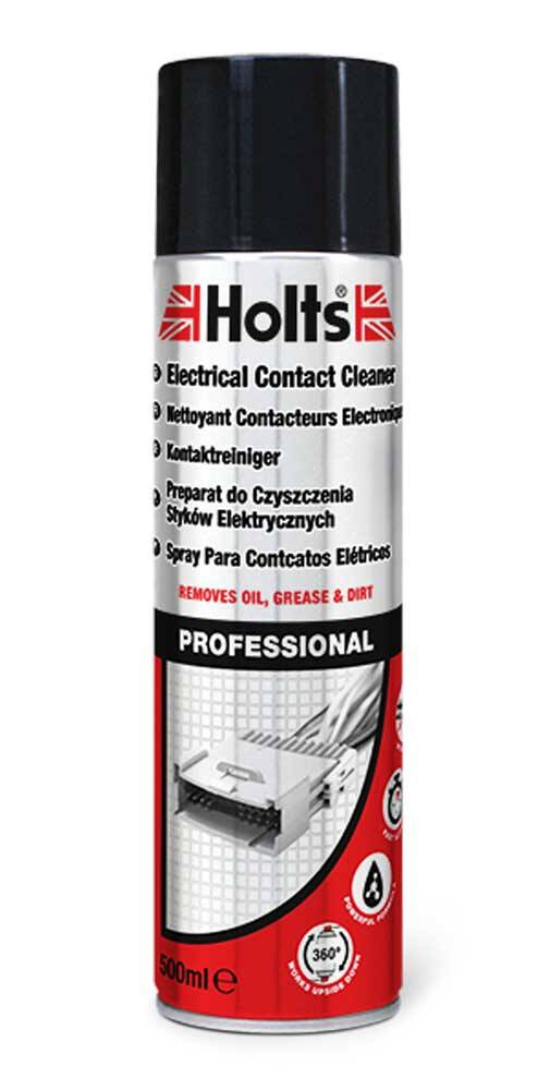 HOLTS ELECTRICAL CONTACT CLEANER - REMOVES OIL, GREASE AND DIRT