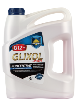 ORGANIKA GLIXOL G12+ LONG LIFE PŁYN DO CHŁODNIC KONCENTRAT 5L