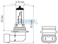 ŻARÓWKA 12V 51W HB4 9006 P22D BOSMA 1147