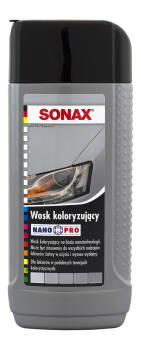 SONAX NANO PRO WOSK KOLORYZYJĄCY SREBRNY 250ML