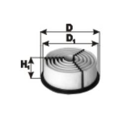 PZL-SĘDZISZÓW FILTR POWIETRZA WA23150