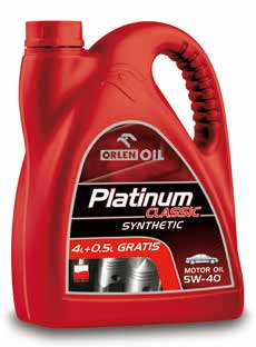 ORLEN PLATINUM CLASSIC SYNTHETIC 5W40 4.5L