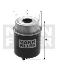 MANN-FILTER FILTR PALIWA WK8137