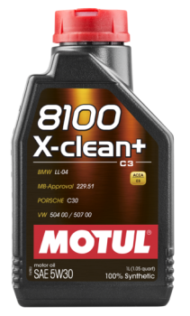 MOTUL 8100 X-CLEAN+ 5W30 C3 1L